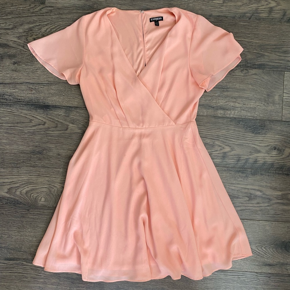 Flutter Sleeve Dress Wedding Guest, Homecoming, Vacation